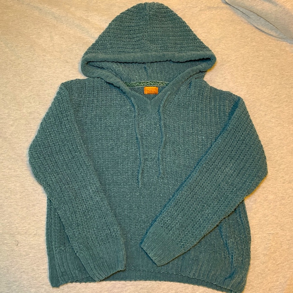 Woven hooded sweatshirt by POL